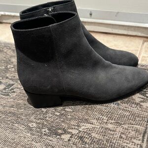 Aquatalia Women's Black Suede Ankle Boots